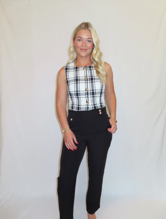 Emma Button Vest