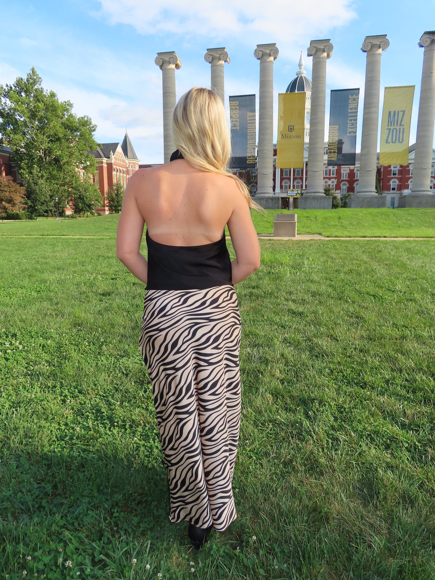 Tiger Maxi Skirt