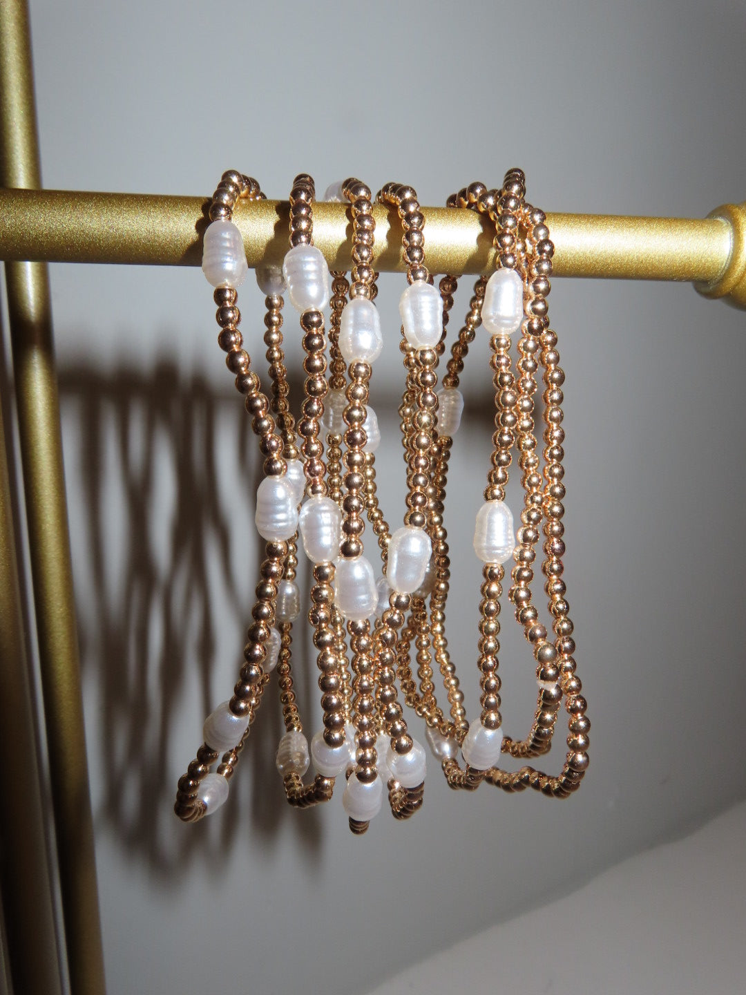 Pearl Layered Bracelets