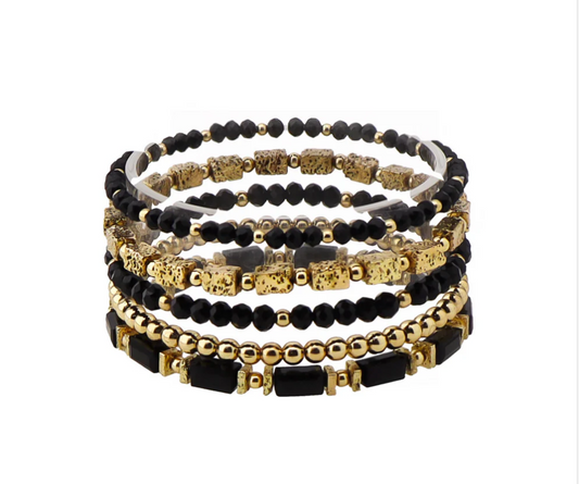 Black and Gold Stack