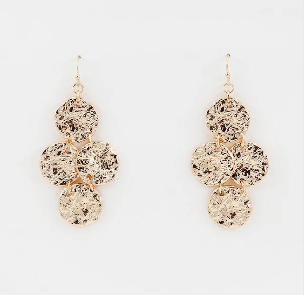 Gold Drop Earrings