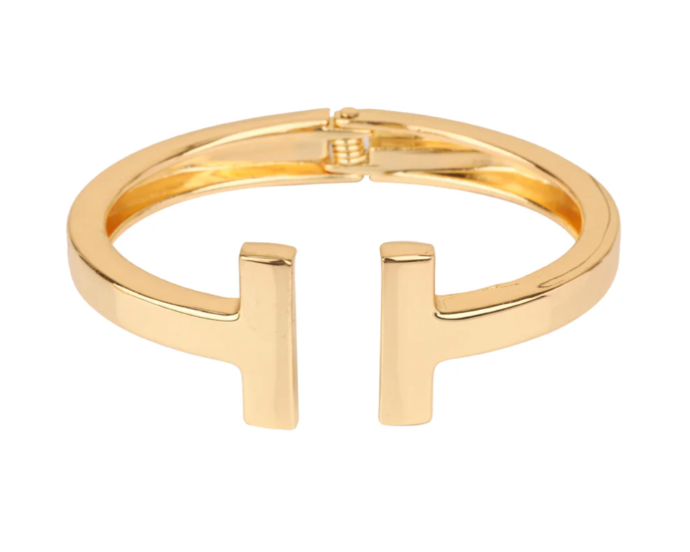 T Cuff Bracelet