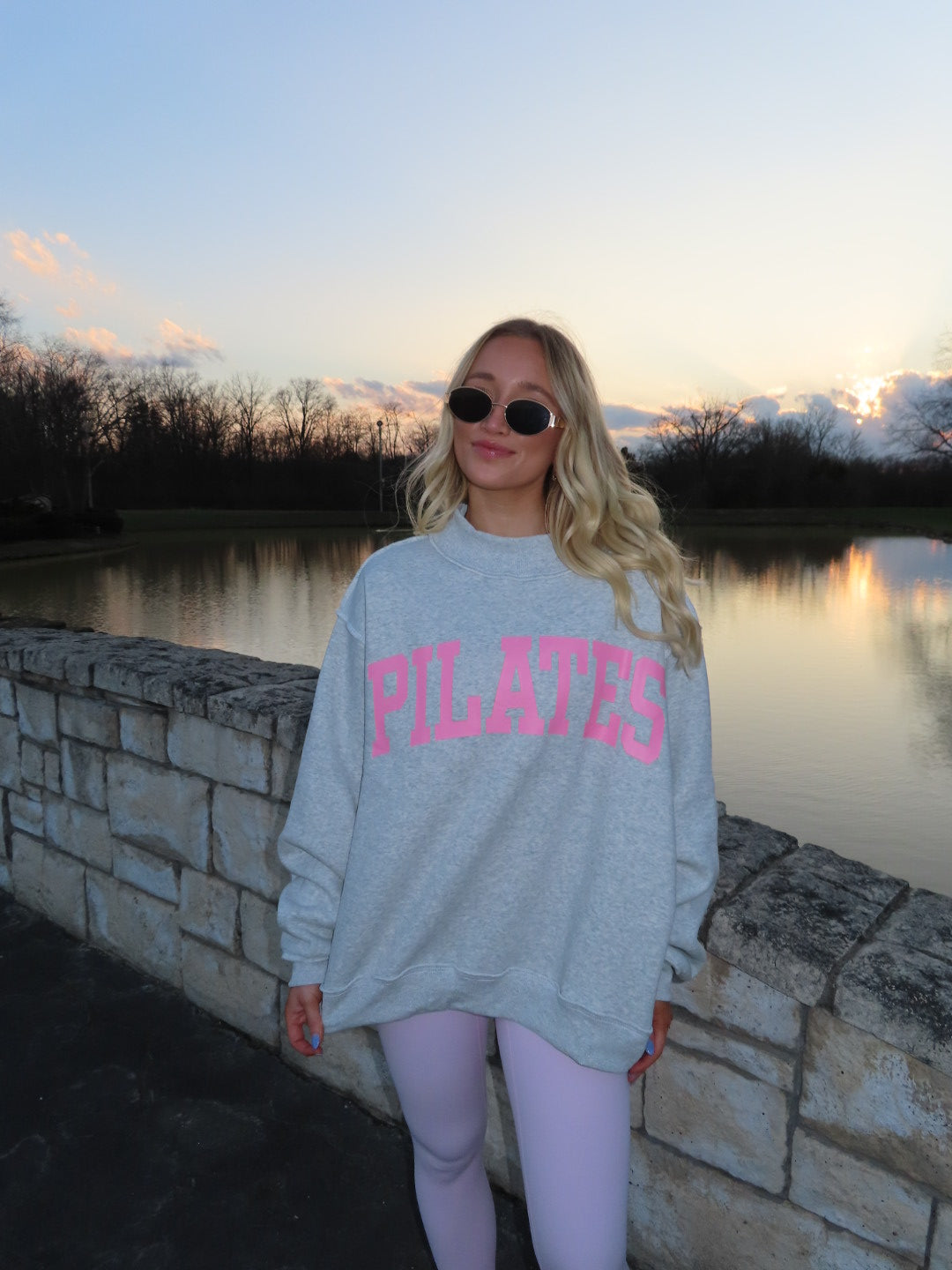 Pilates Mockneck