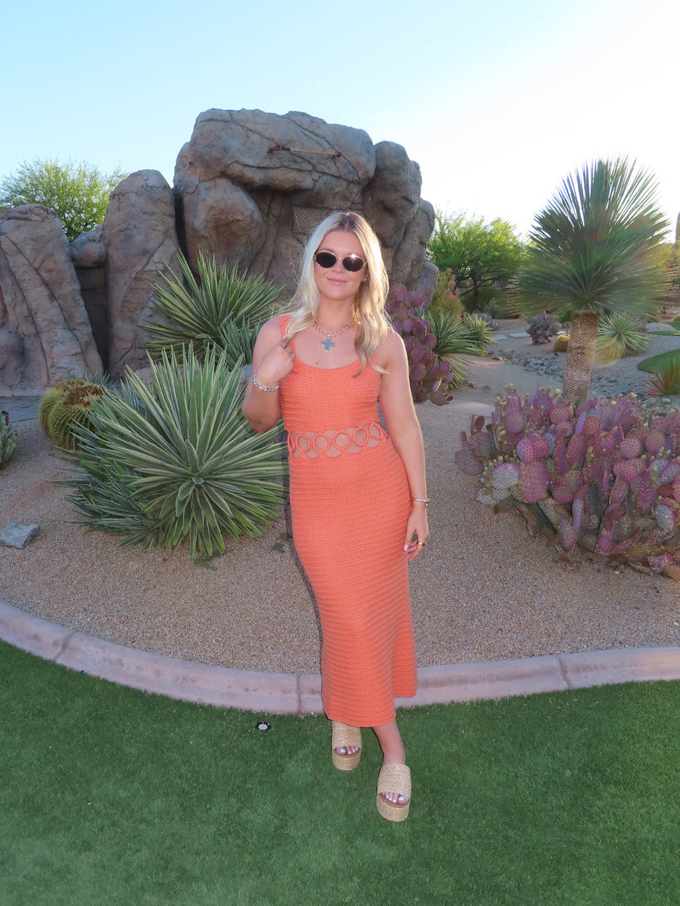 Livy Crochet Dress