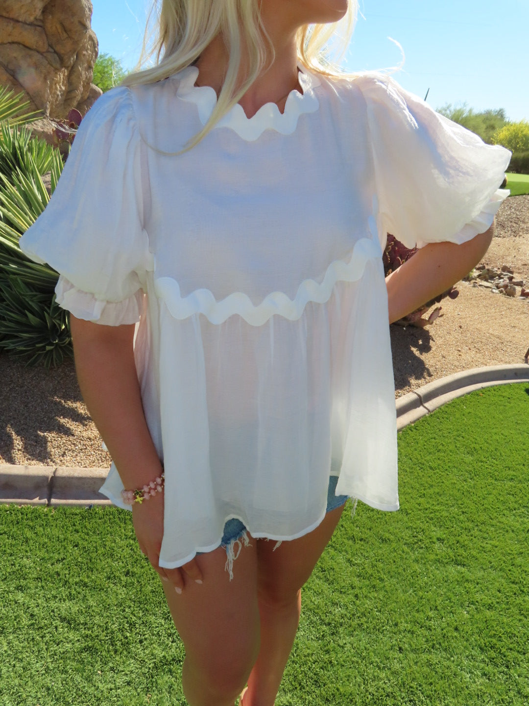 Puff Sleeve Top