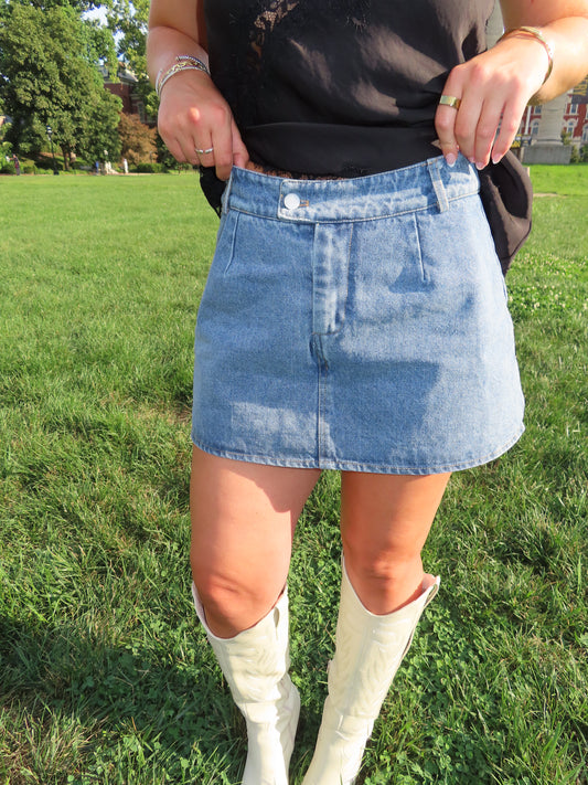 Denim Skirt
