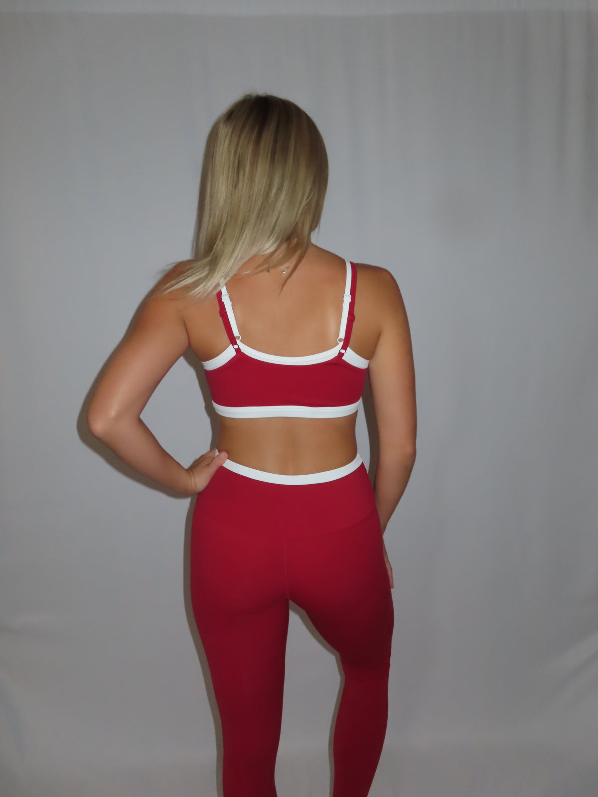 Crimson Double Layered Top