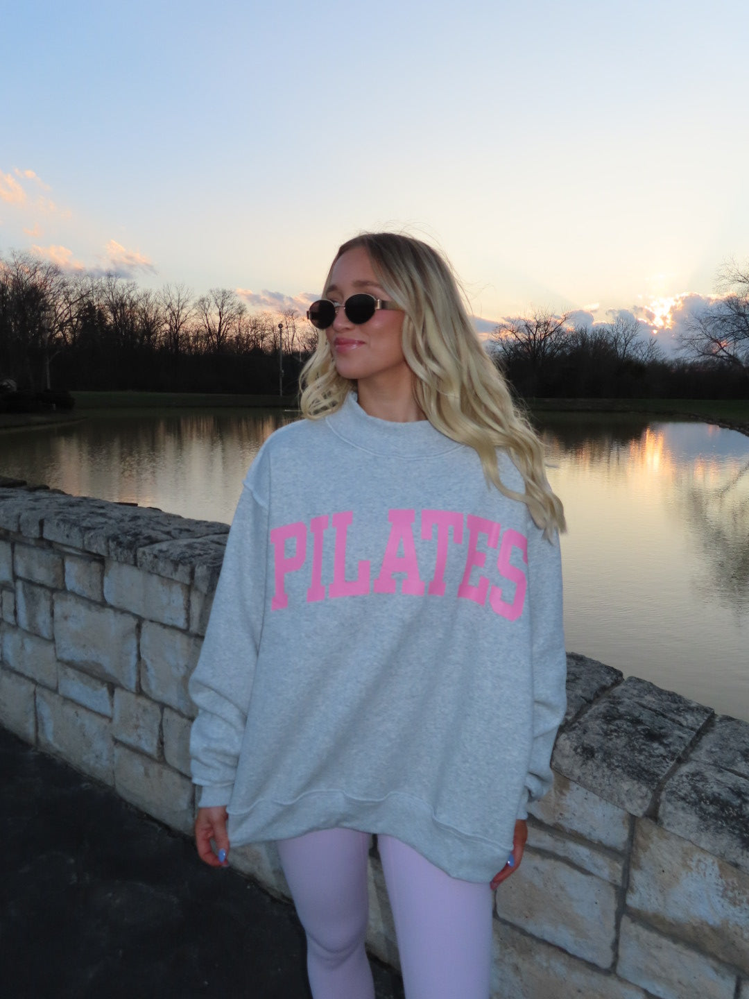 Pilates Mockneck