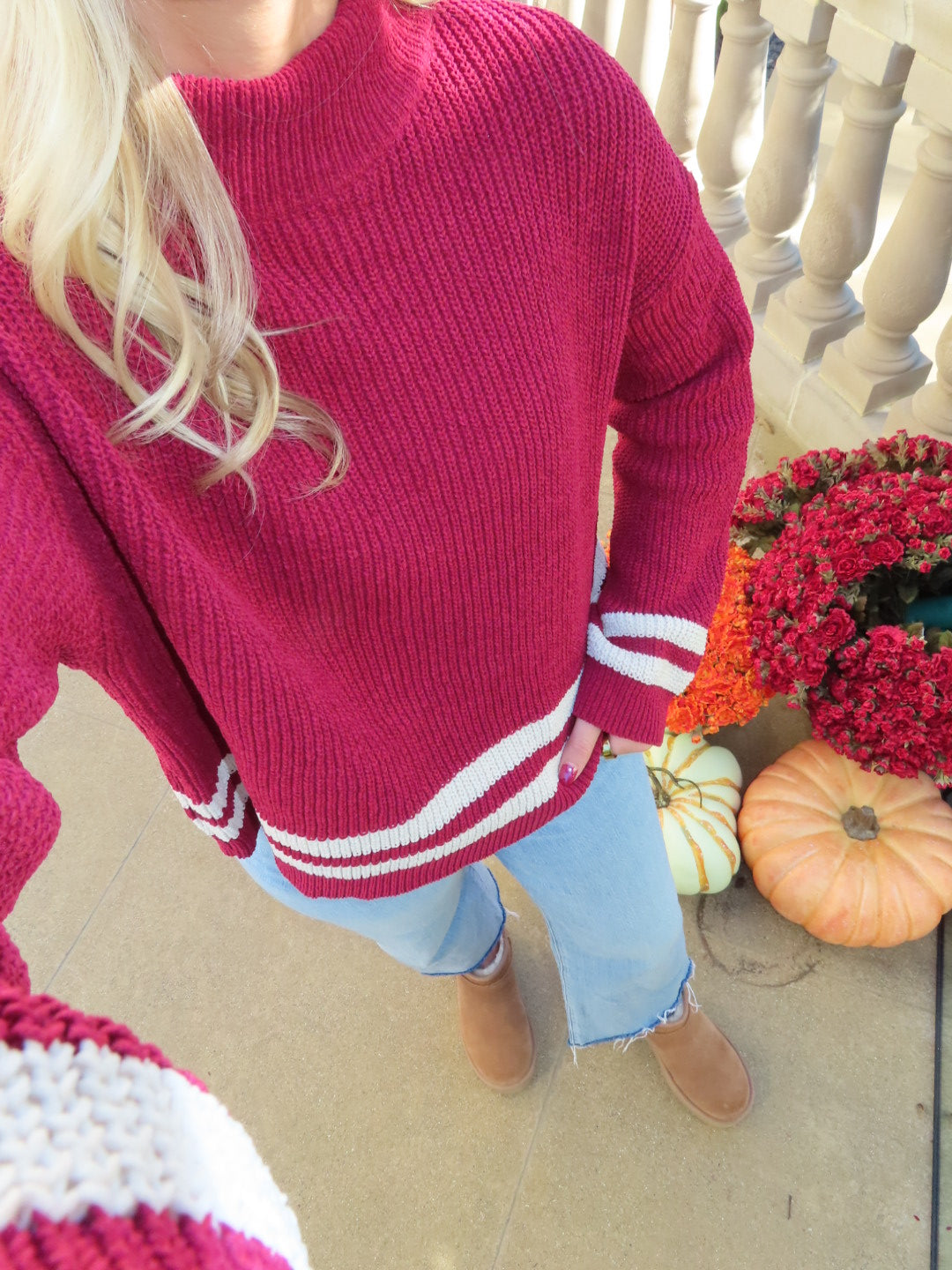 Maroon Sweater