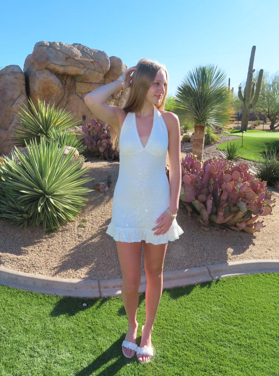 Sequin Mini Dress