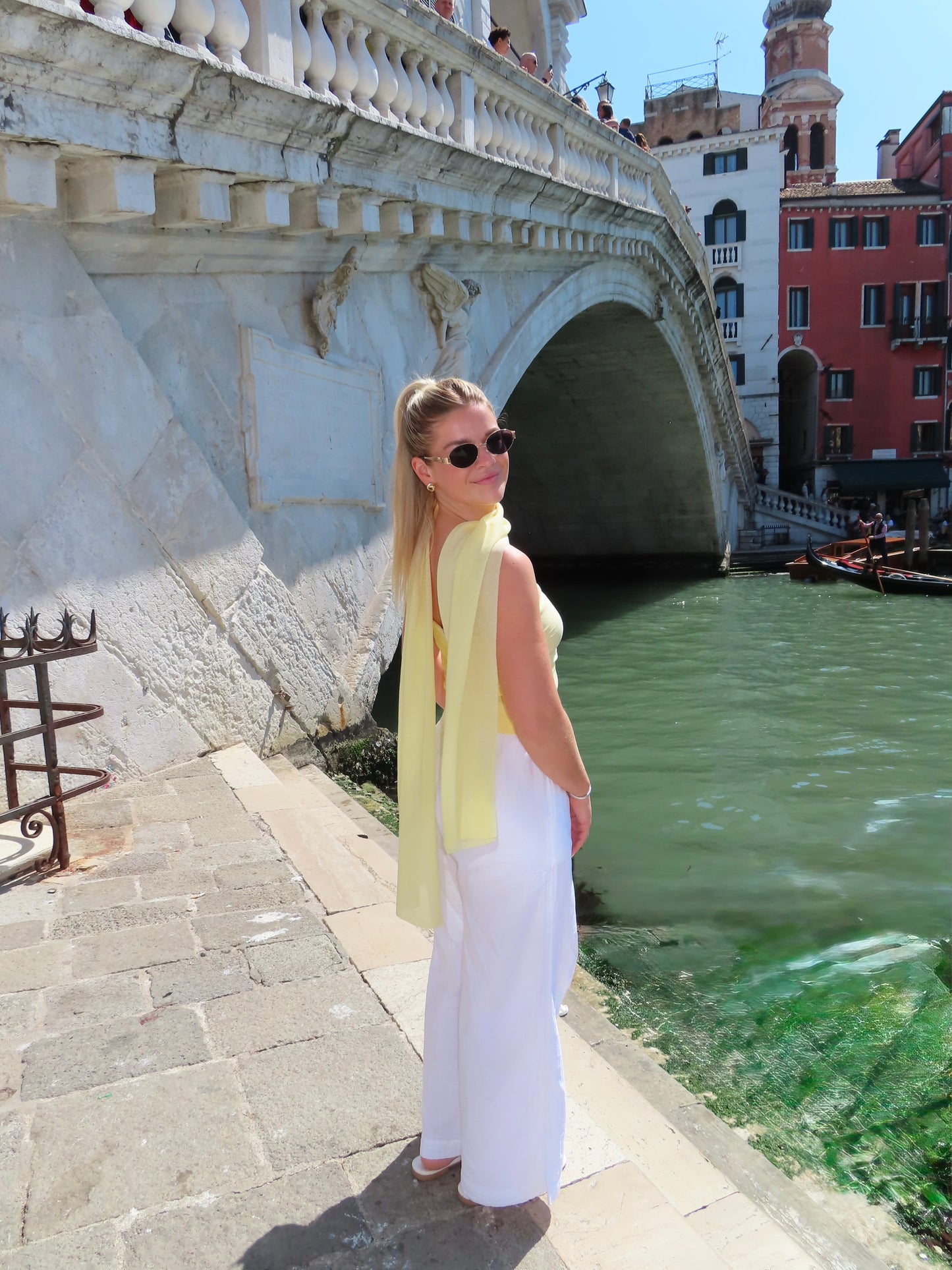 Limoncello Scarf Top