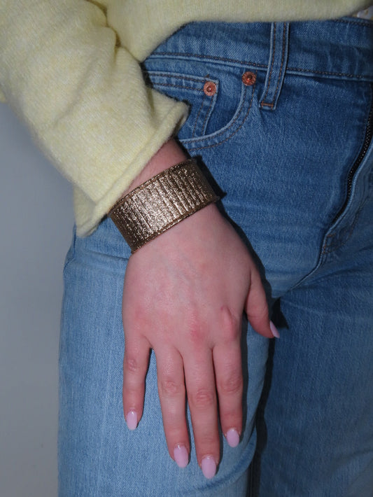 Gold Cuff Bracelet