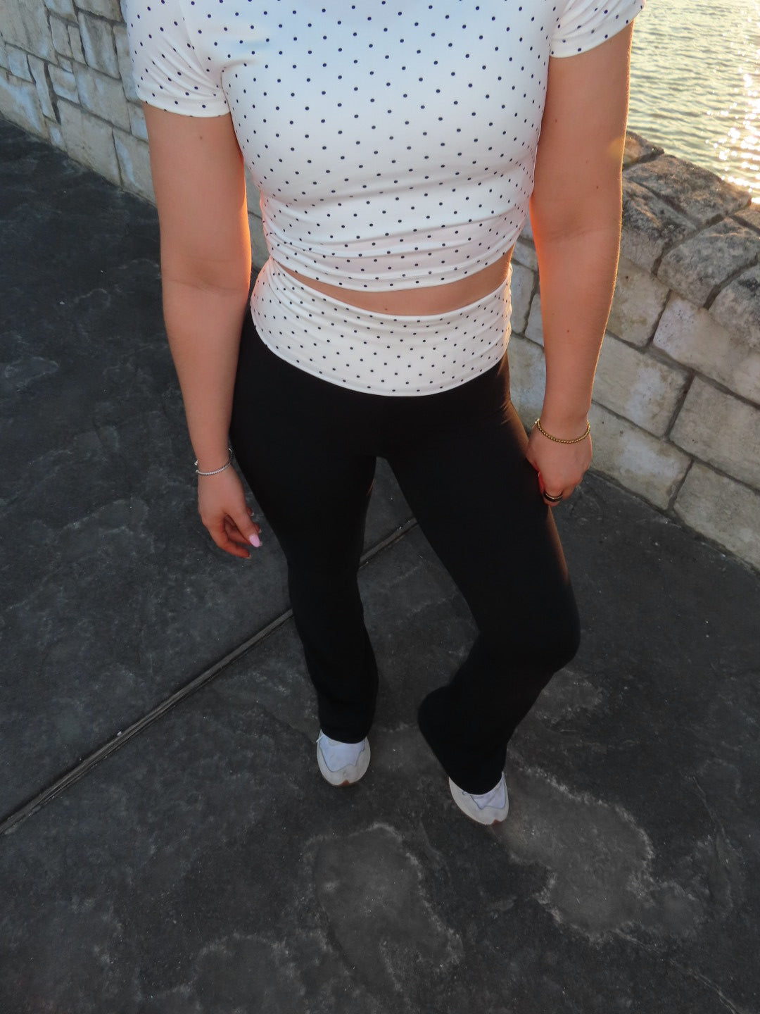 Polka Dot Flares
