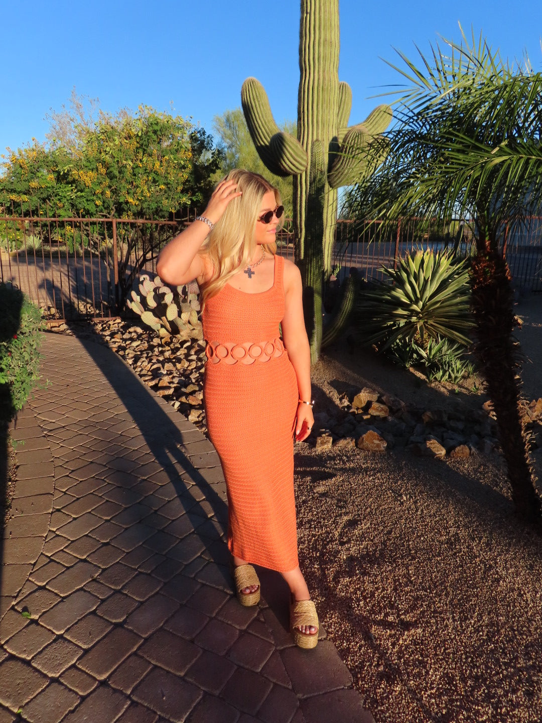Livy Crochet Dress