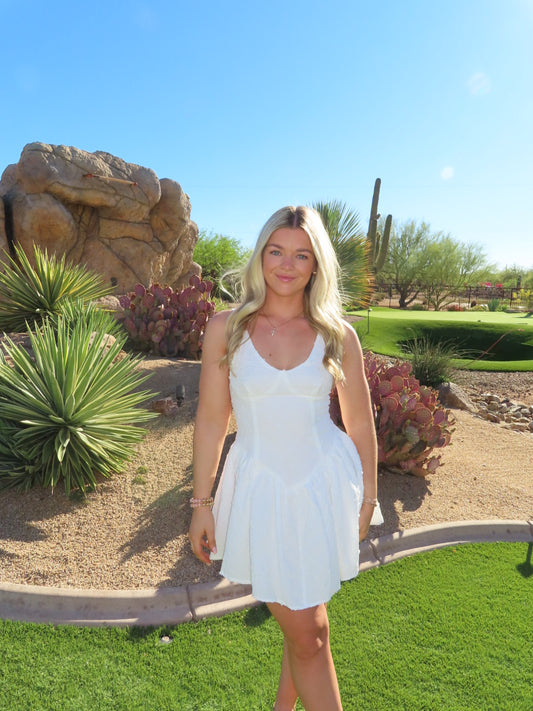 White Mini Dress