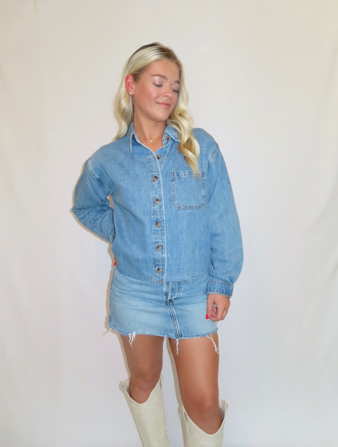 Harper Denim Shirt