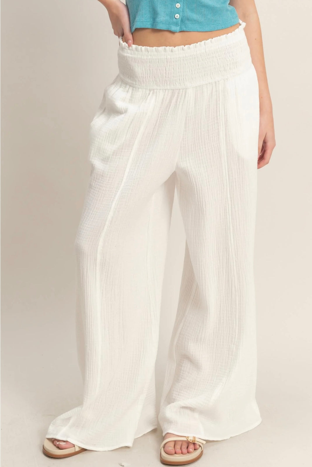 Capri Flowy Pants
