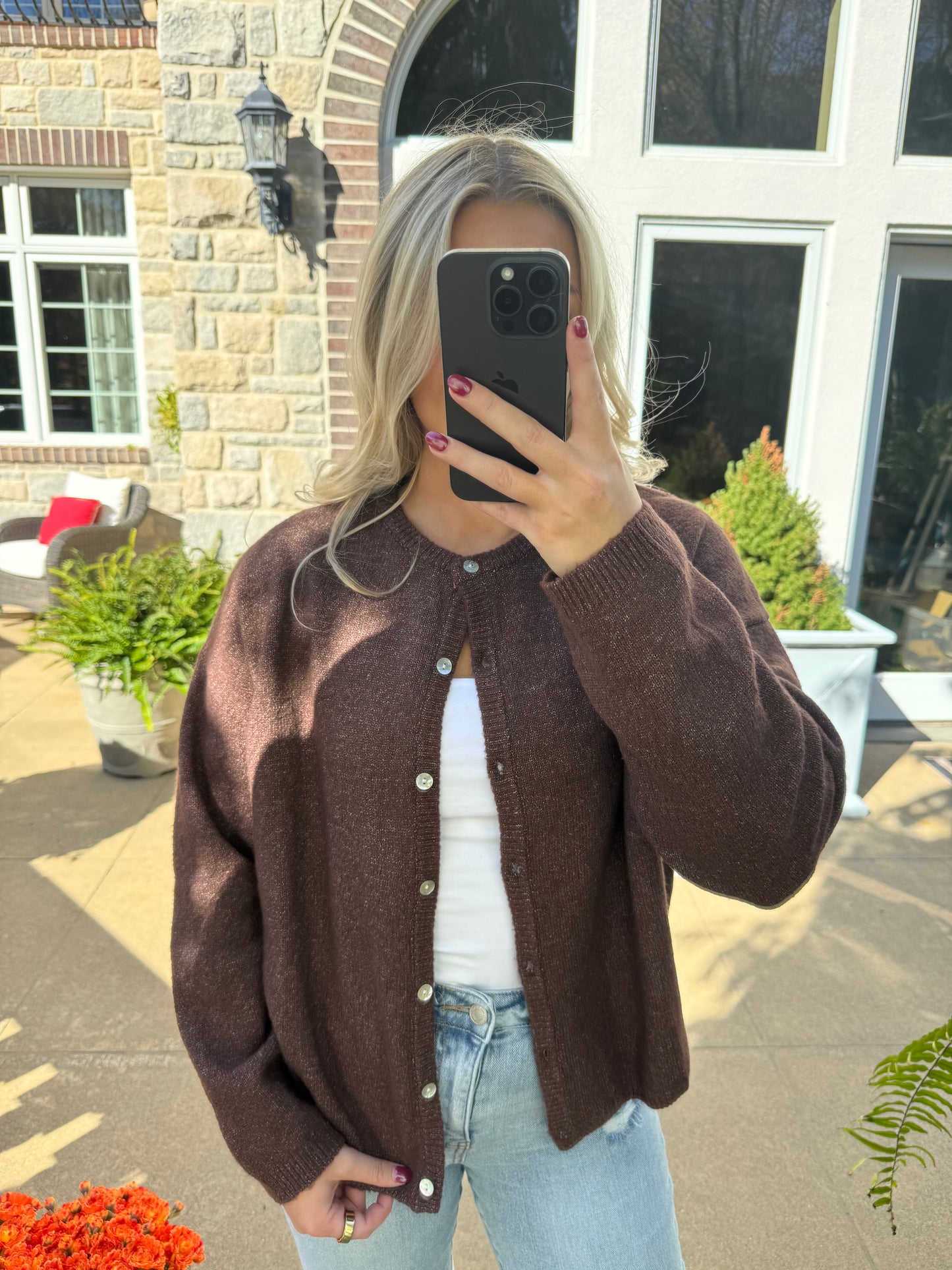 Mocha Cardigan