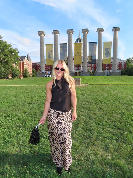 Tiger Maxi Skirt