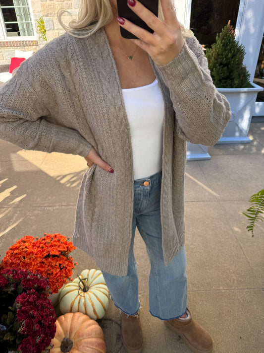 Cozy Cocoa Cardigan