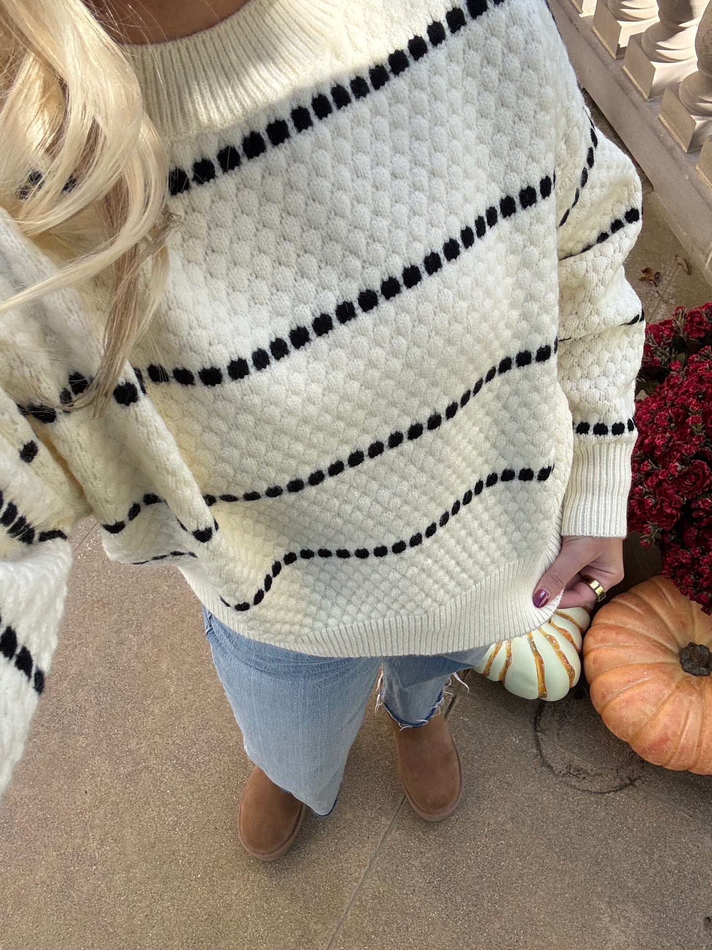 Cream Sweater