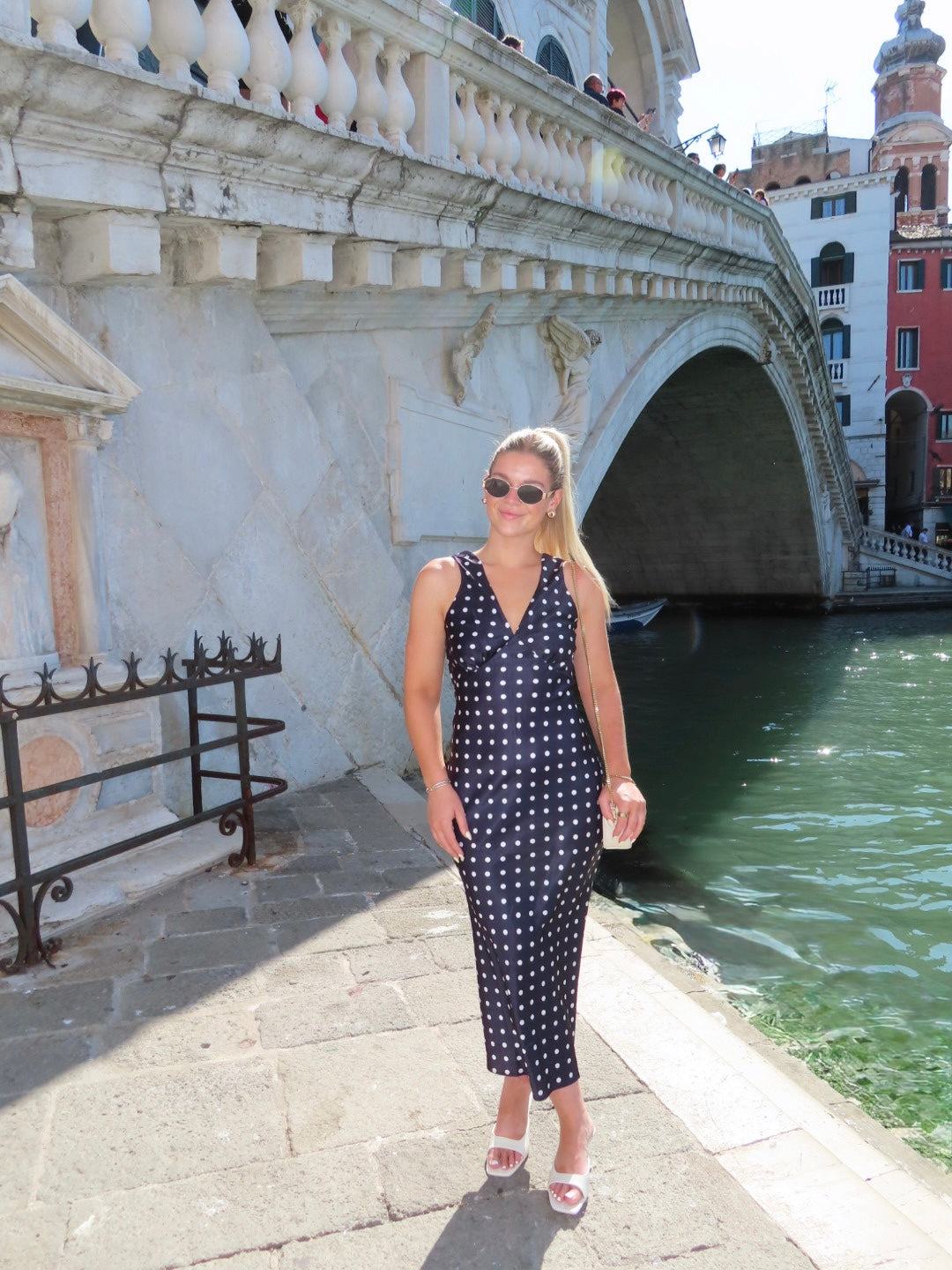 Milan Polka Dot Dress