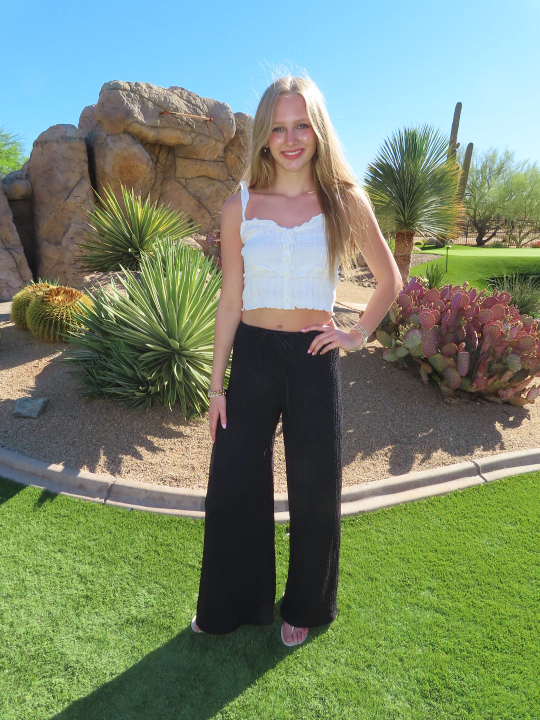 Cali Textured Pants