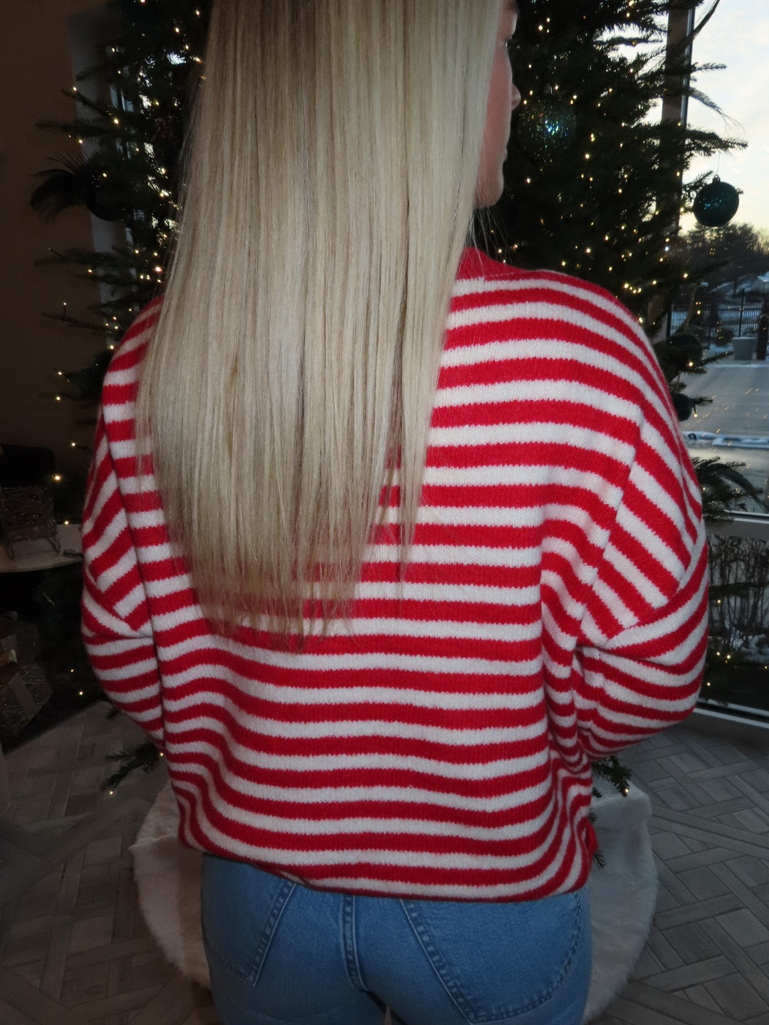 Candy Cane Cardigan