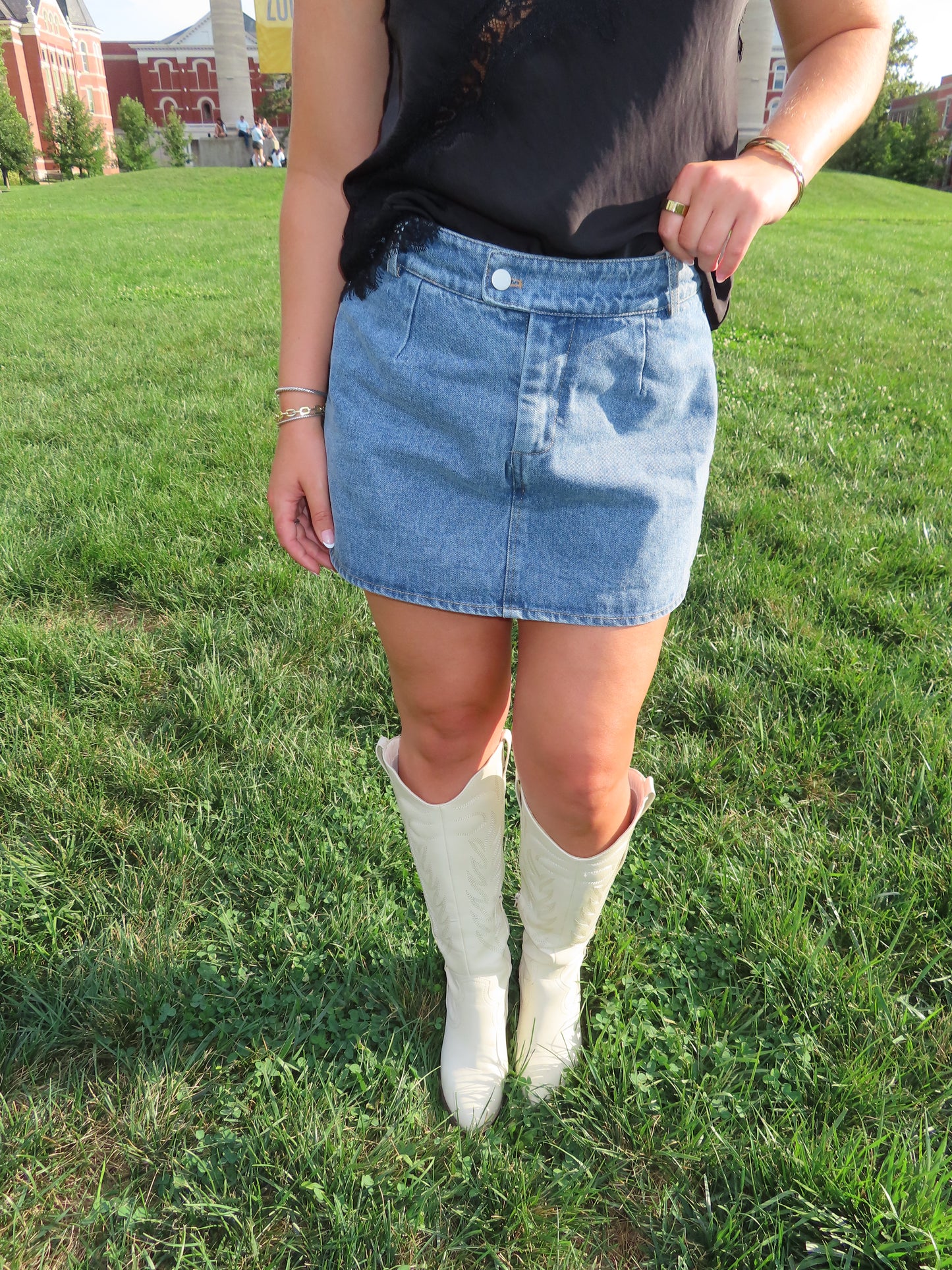 Denim Skirt