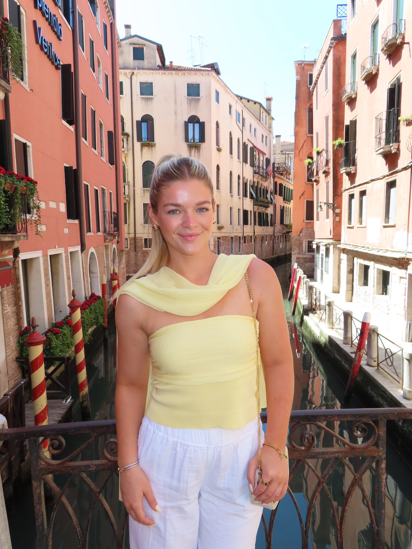 Limoncello Scarf Top