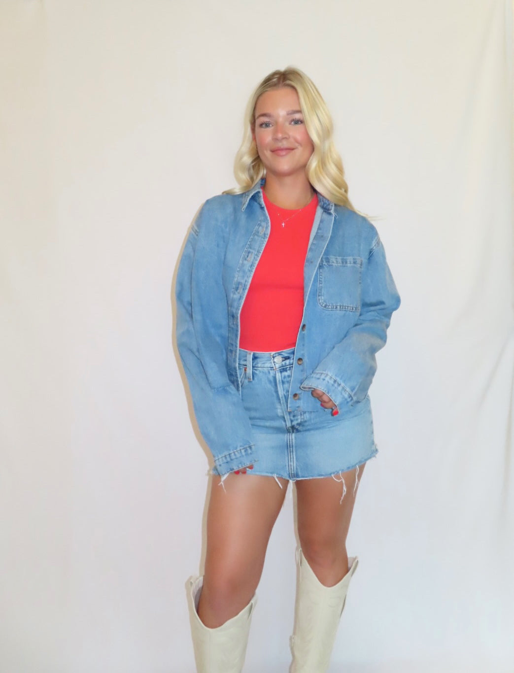 Harper Denim Shirt
