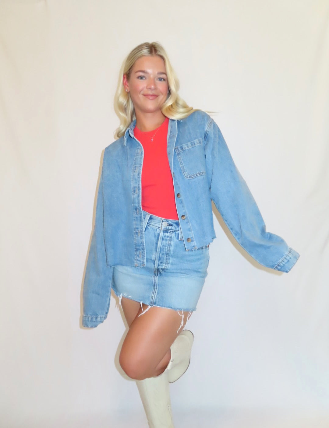 Harper Denim Shirt