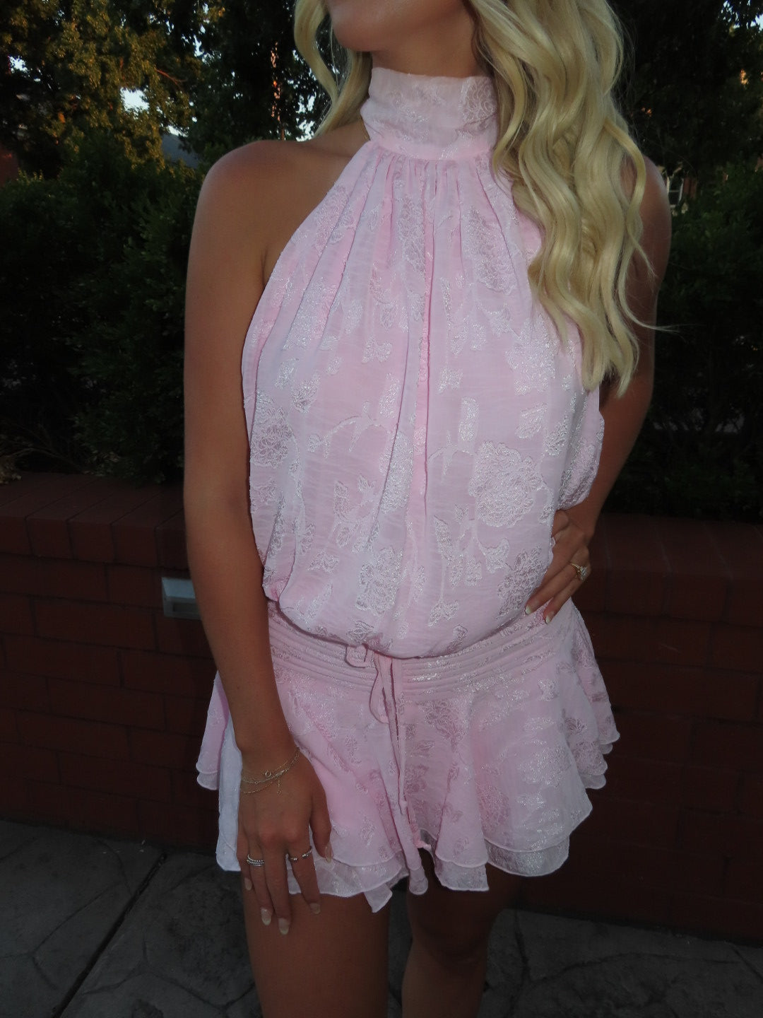 Spritz Halter Dress