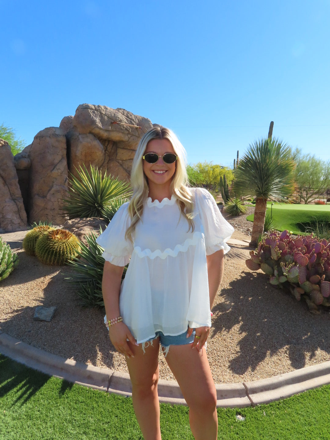 Puff Sleeve Top