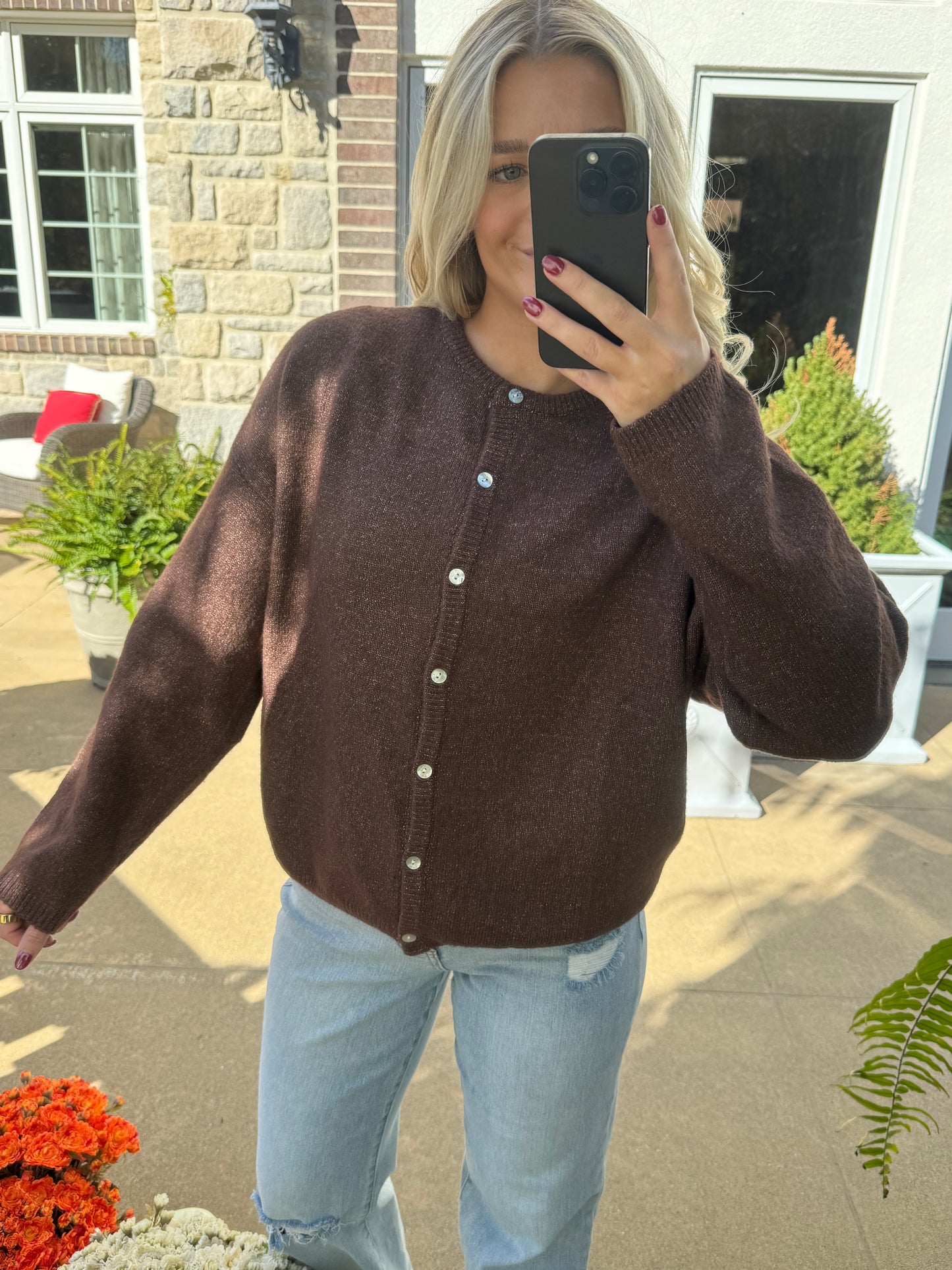 Mocha Cardigan