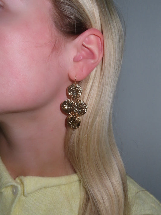 Gold Drop Earrings