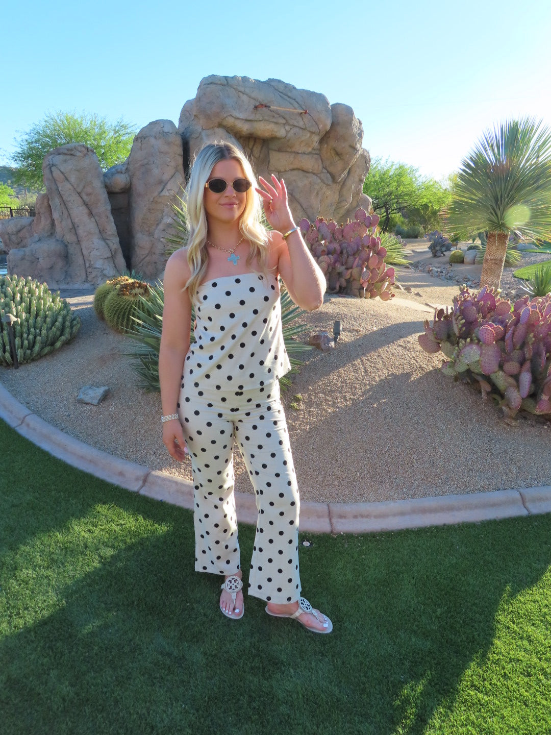 Maya Polka Dot Set