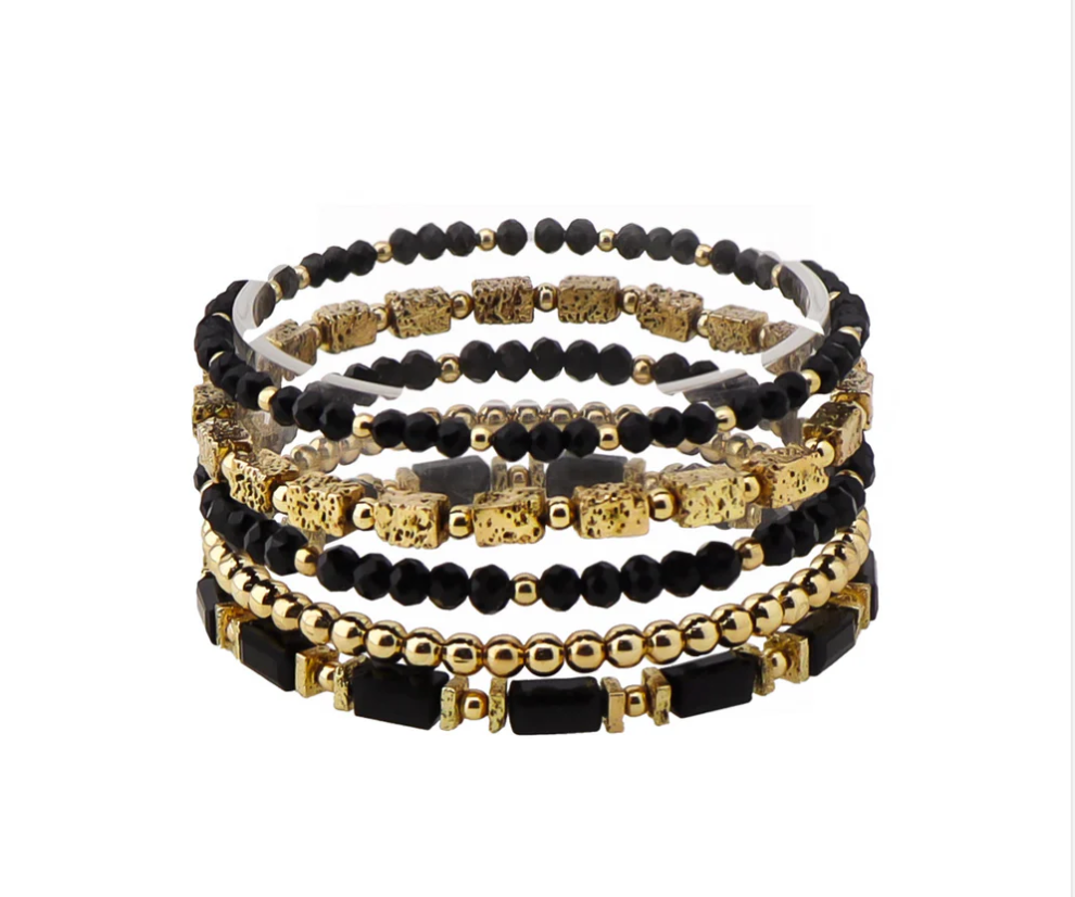 Black and Gold Stack